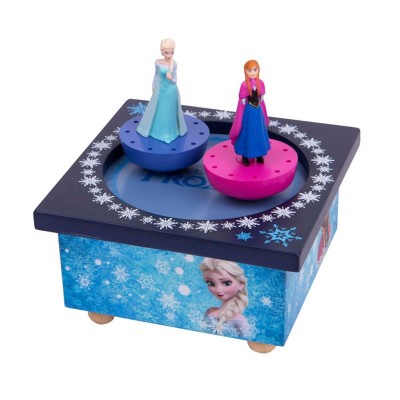 Boite à musique magnétique la reine des neiges (frozen) : elsa et anna  Disney    204258